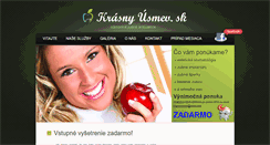 Desktop Screenshot of krasnyusmev.sk