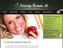 Tablet Screenshot of krasnyusmev.sk